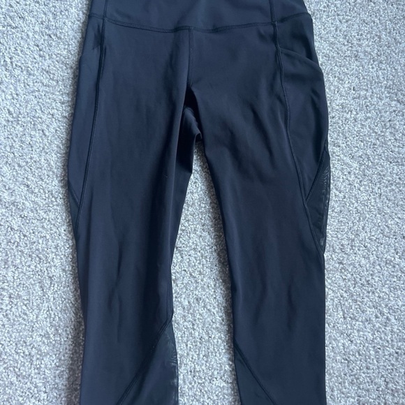 lululemon athletica Pants - Lululemon Sweat Your Heart Out Crop (21")
Black